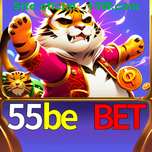 Imagem promocional da 55be bet mostrando a plataforma e suas vantagens